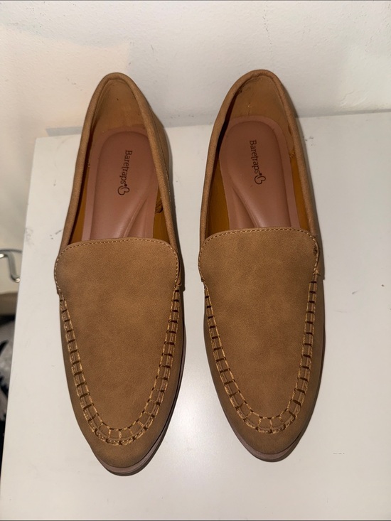 BareTraps Shoes - BareTraps Cognac Slip-On Moccasin Loafers